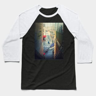 a bike in the crossroad Baseball T-Shirt